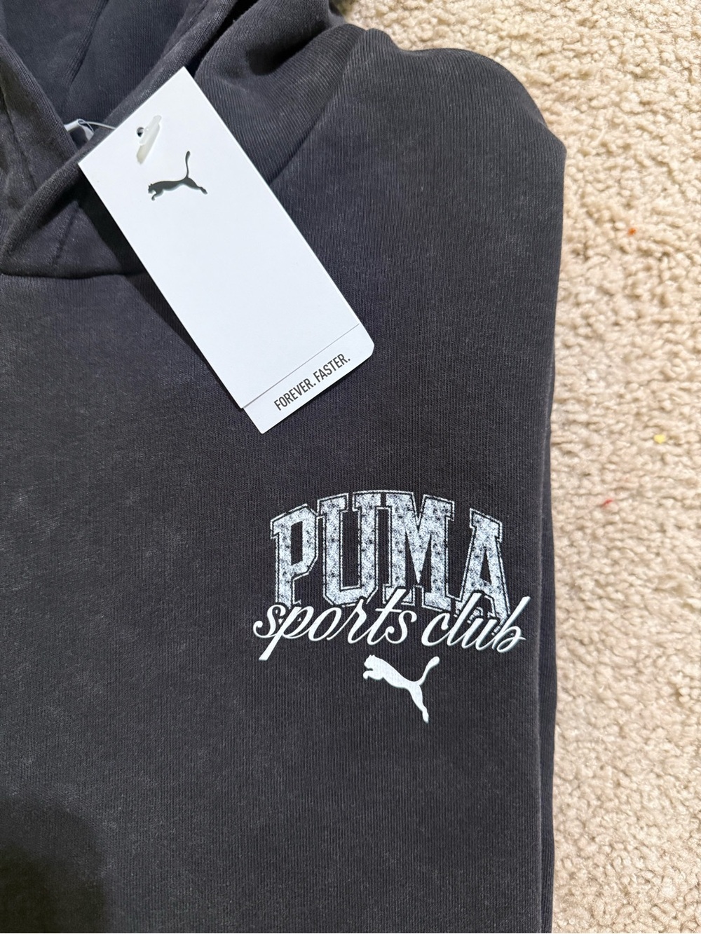 PUMA Class Pack Men's Washed Hoodie Pullover Black 684641 01 Medium New Sz M - Picture 2 of 10
